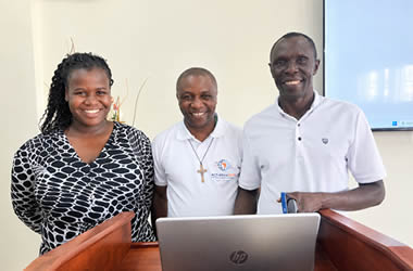 Inside the five-day Muni University workshop on Data Science Training for Space Weather and Ionospheric Research, organised by the Department of Physics under the Faculty of Science, 28 September–2 October 2026 at the University Main Campus in Arua City.